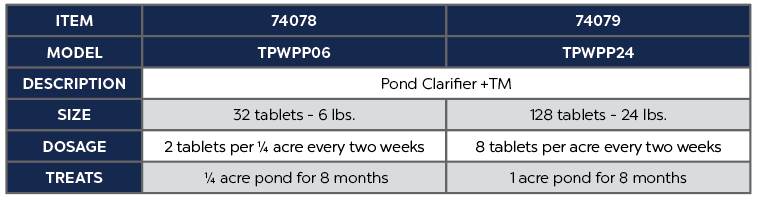 TYPHOON POND CLARIFIER +TM - 6 LB