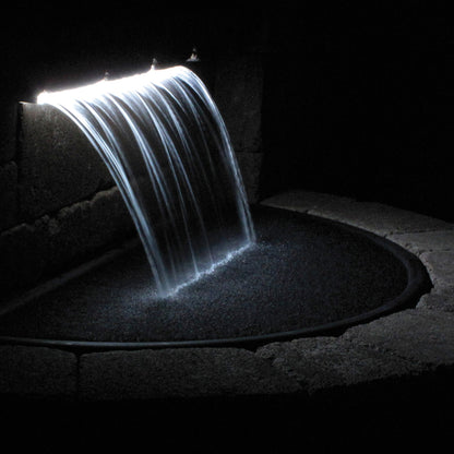 12" COLORFALLS - CRYSTAL WHITE