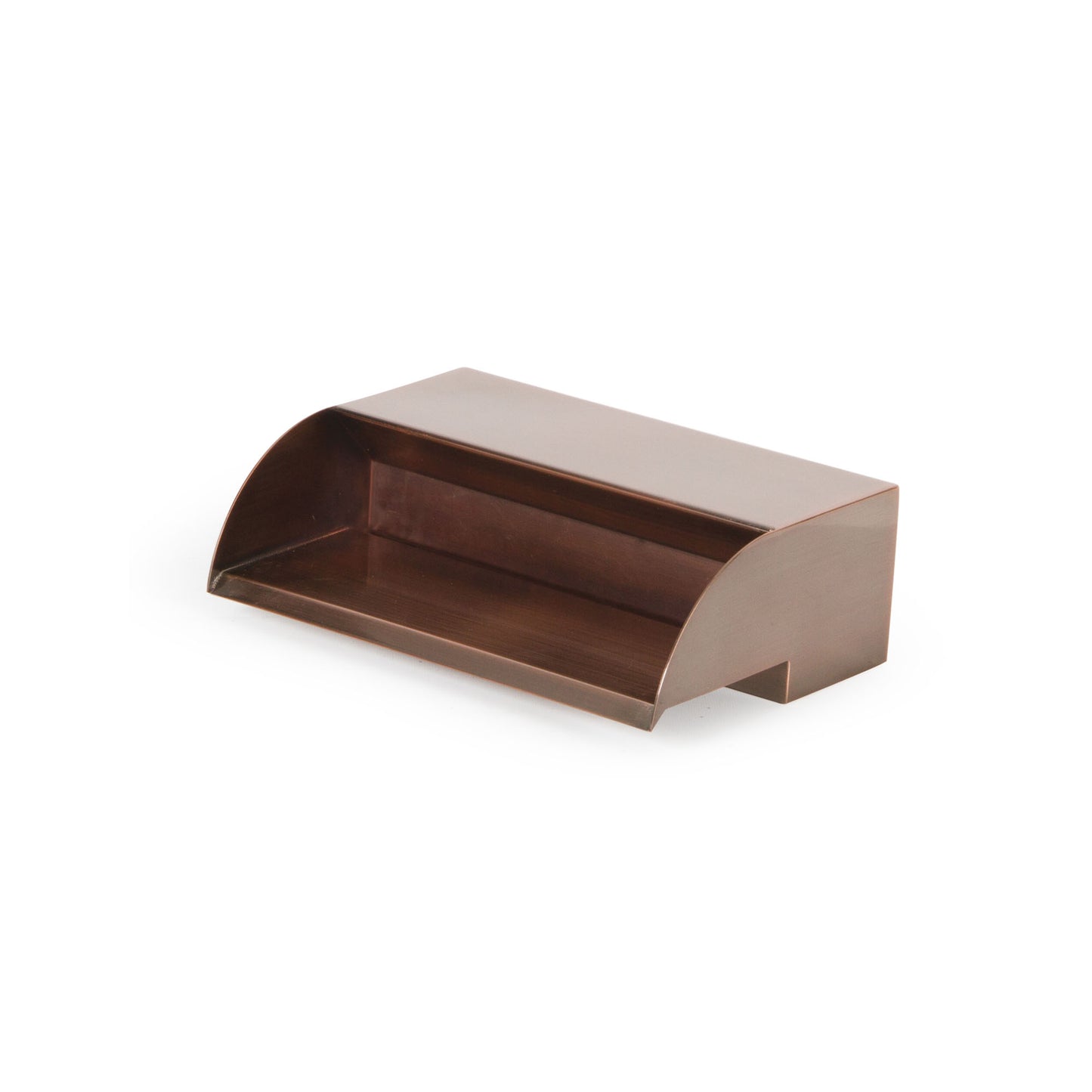 12" COPPER FINISH SPILLWAY