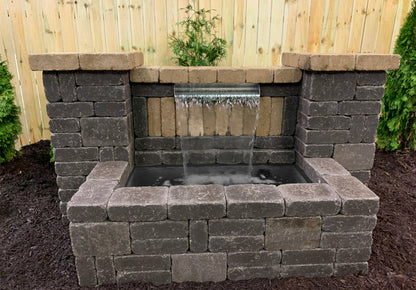 24" STAINLESS SPILLWAY BUNDLE - BLACK LINER