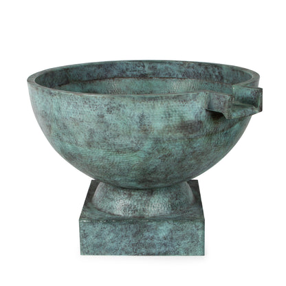 30" BOWL - 4" SPILLWAY - VERDE BRASS