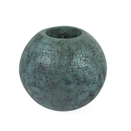 30" SPHERE - VERDE BRASS