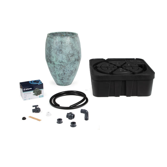 32" AURA VASE KIT - VERDE BRASS