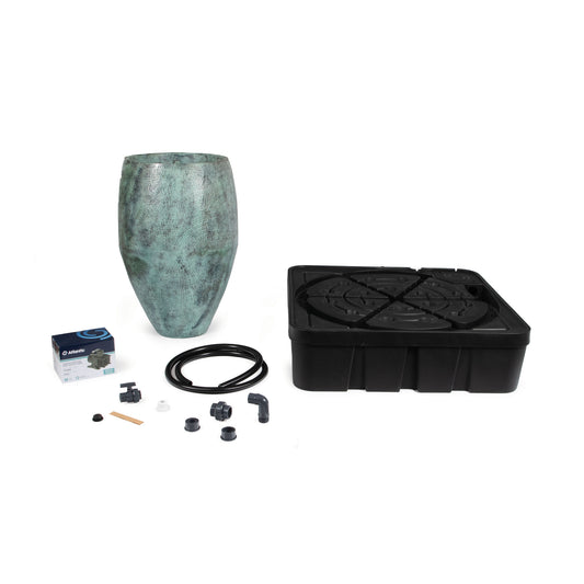 40" AURA VASE KIT - VERDE BRASS
