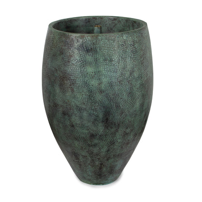 40" AURA VASE - VERDE BRASS