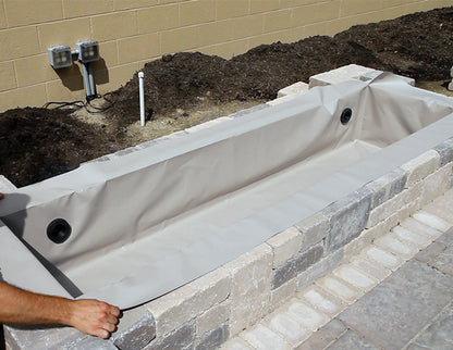 6' X 2' FLEX HARDSCAPE BASIN - GREY