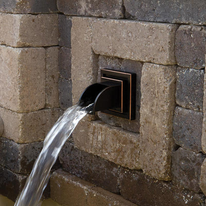 WALL SPOUT - MANTOVA - BRONZE