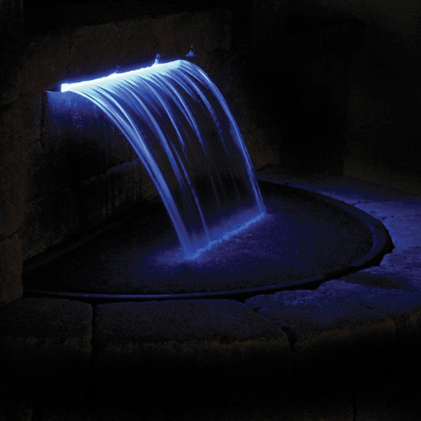 12" COLORFALLS - ICE BLUE