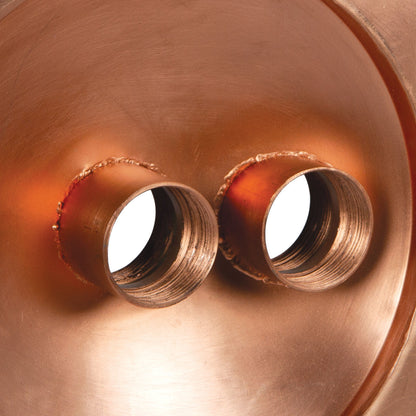 26" COPPER BOWL - ROUND - 12" SPILLWAY
