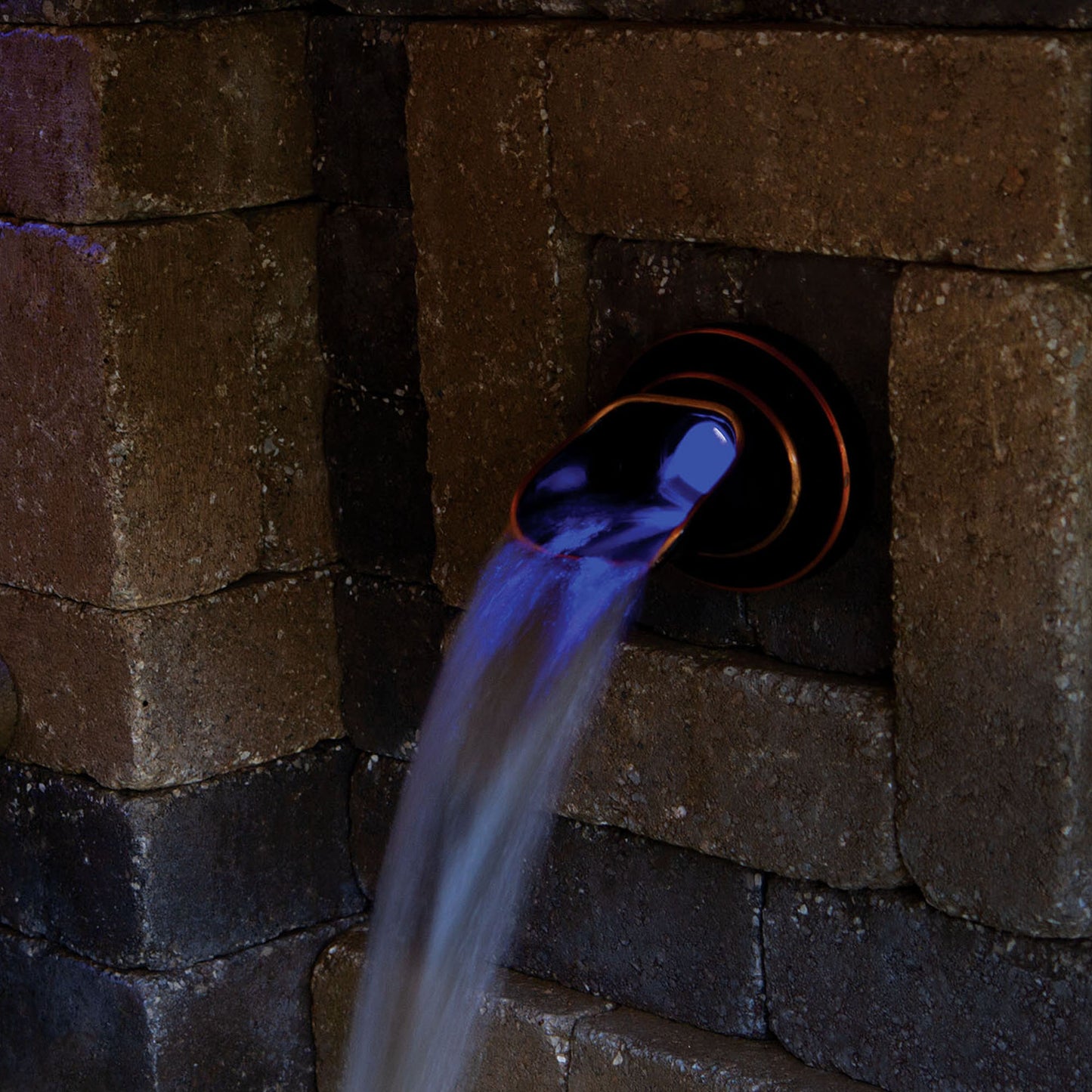 WALL SPOUT - OLIVETT - BRONZE