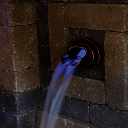 WALL SPOUT - OLIVETT - BRONZE