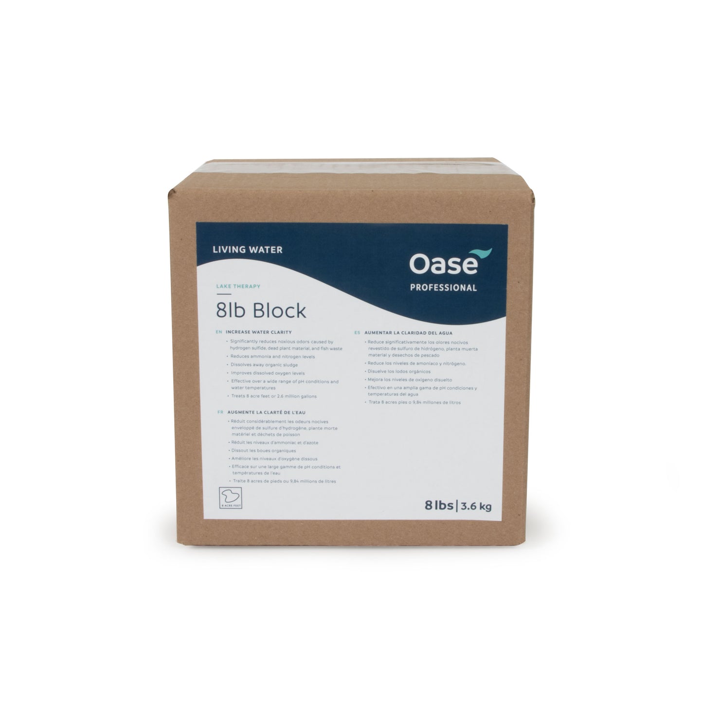 8 lb. BACTERIA BLOCK