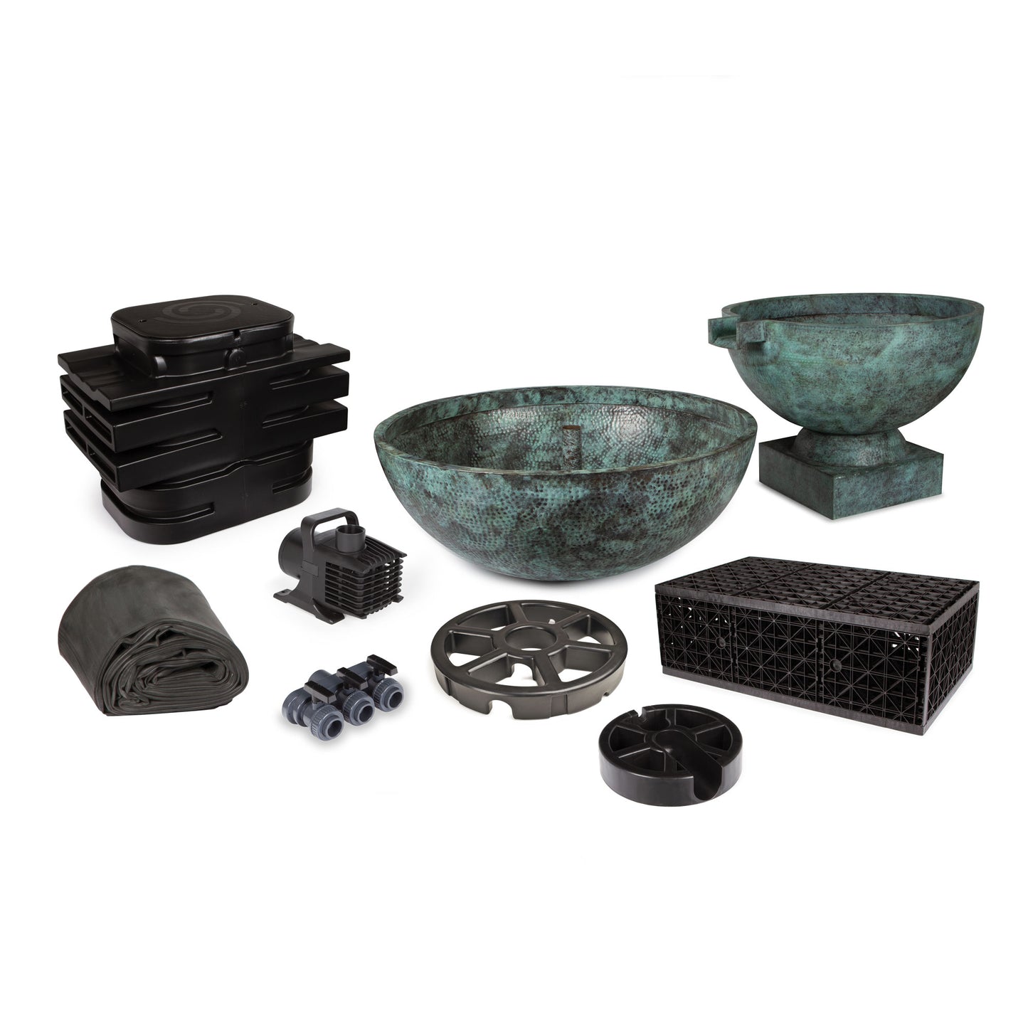 2 PC BOWL KIT - 30/36 - VERDE BRASS