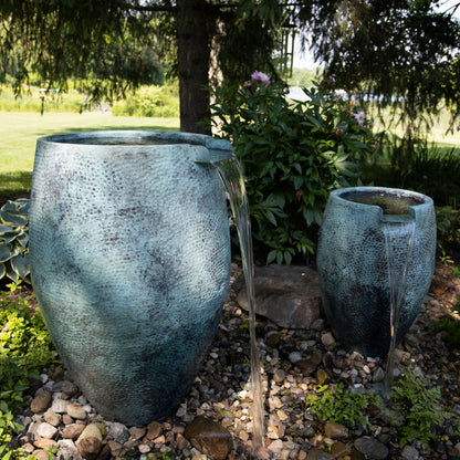 40" AURA VASE - 8" SPILLWAY