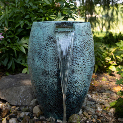 40" AURA VASE - 8" SPILLWAY