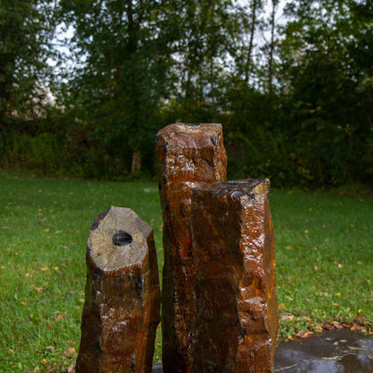 36" NATURAL BASALT COLUMN