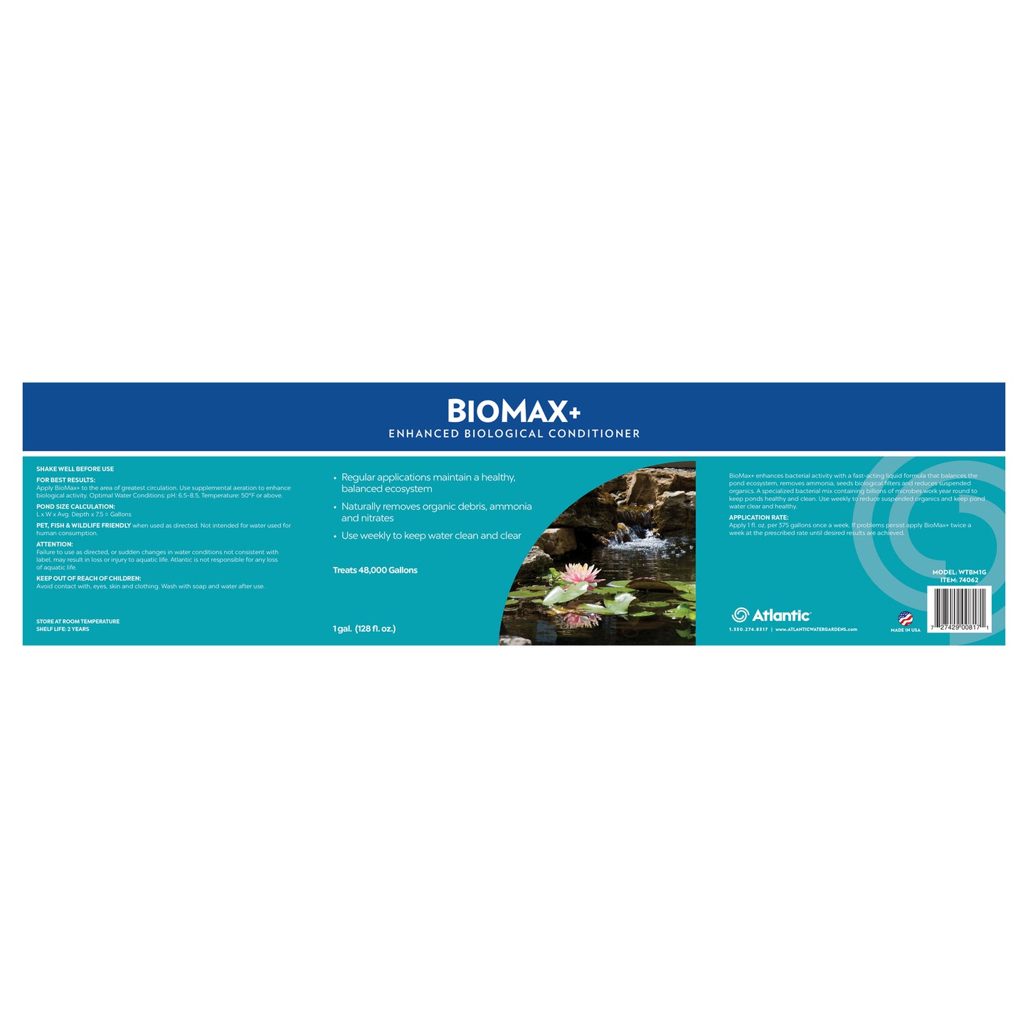 BIOMAX PLUS - ENHANCED BIOLOGICAL CONDITIONER