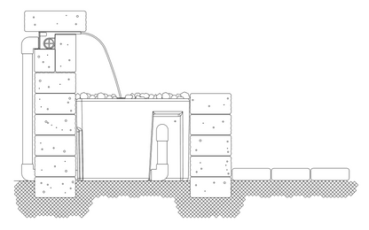 COMPLETE BASIN KIT FOR 12" SPILLWAYS