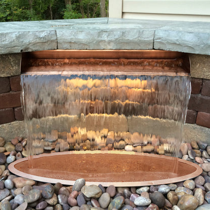 COPPER SPLASH RING FOR 12" SPILLWAYS