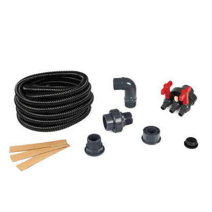 FOUNTAIN BASIN PLUMBING KIT - TRIPLE