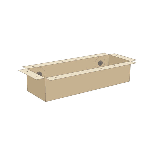 6' X 2' FLEX HARDSCAPE BASIN - TAN