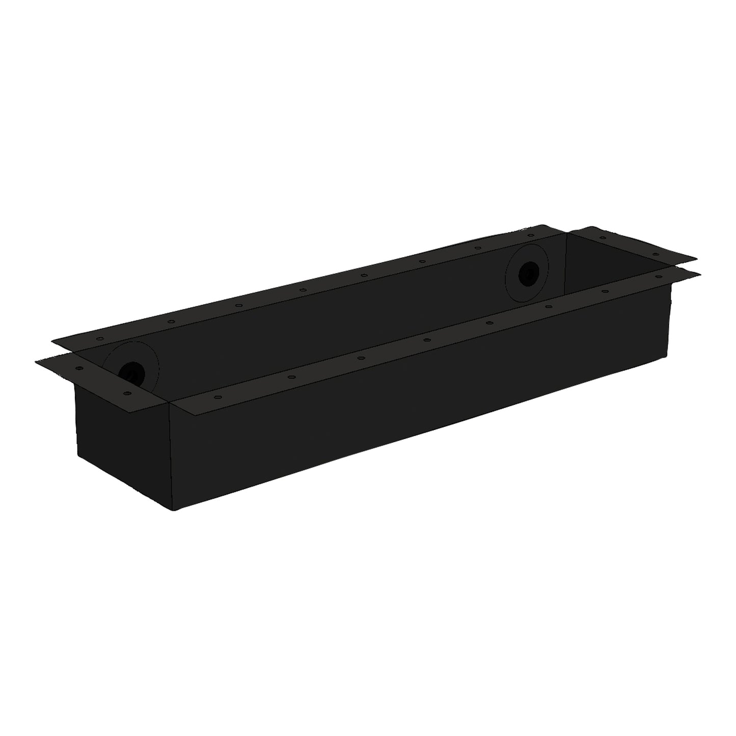 8' X 2' FLEX HARDSCAPE BASIN - BLACK