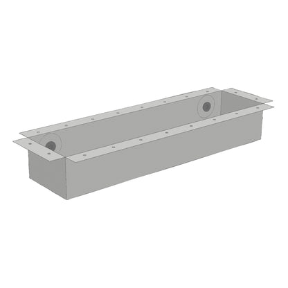 8' X 2' FLEX HARDSCAPE BASIN - GREY