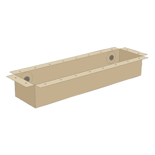 8' X 2' FLEX HARDSCAPE BASIN - TAN