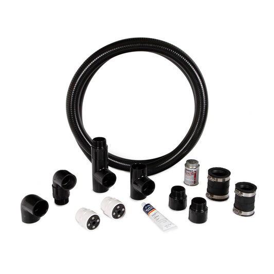 FLEX BASIN PLUMBING KIT - SINGLE