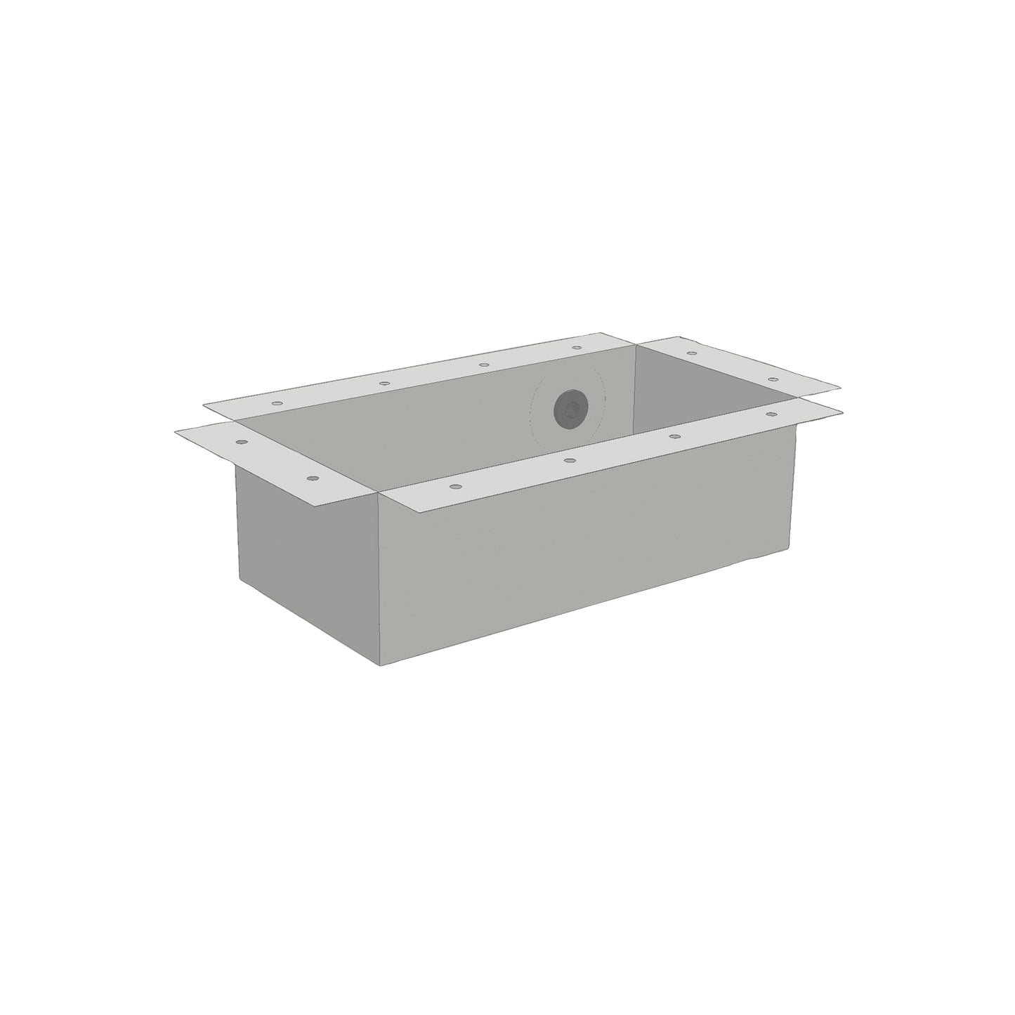 24" STAINLESS SPILLWAY BUNDLE - GREY LINER