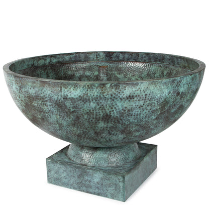 16" PEDESTAL - VERDE BRASS