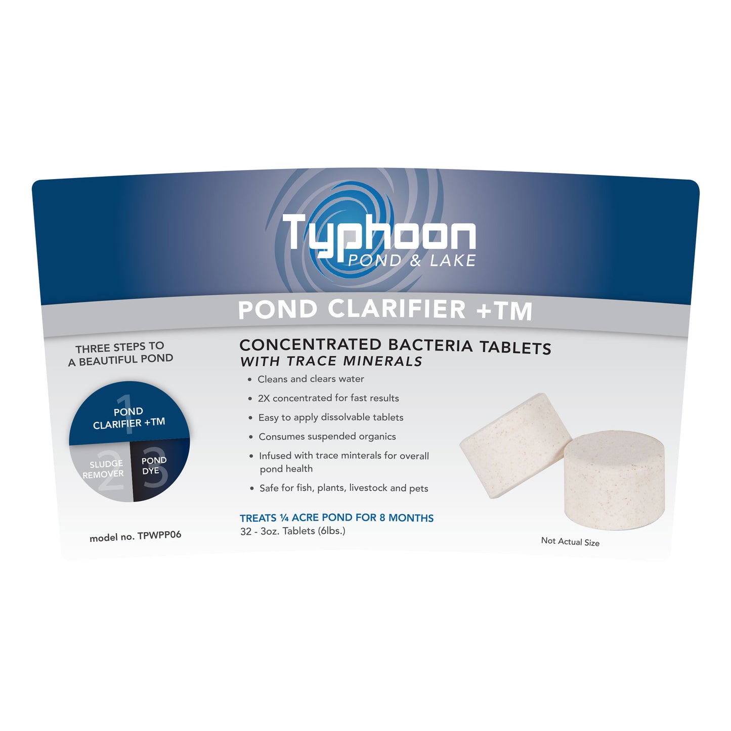 TYPHOON POND CLARIFIER +TM - 6 LB