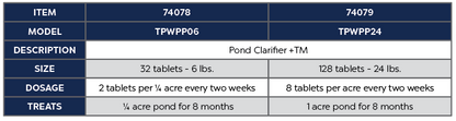 TYPHOON POND CLARIFIER +TM - 6 LB