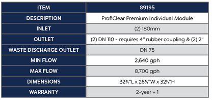 OASE PROFICLEAR PREMIUM INDIVIDUAL MODULE