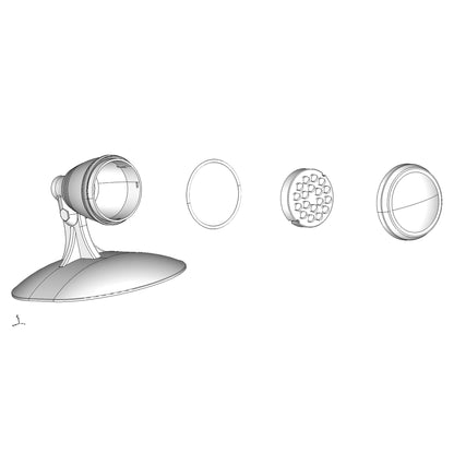 WARM WHITE TRIPLE POND LIGHT KIT - 3 WATT