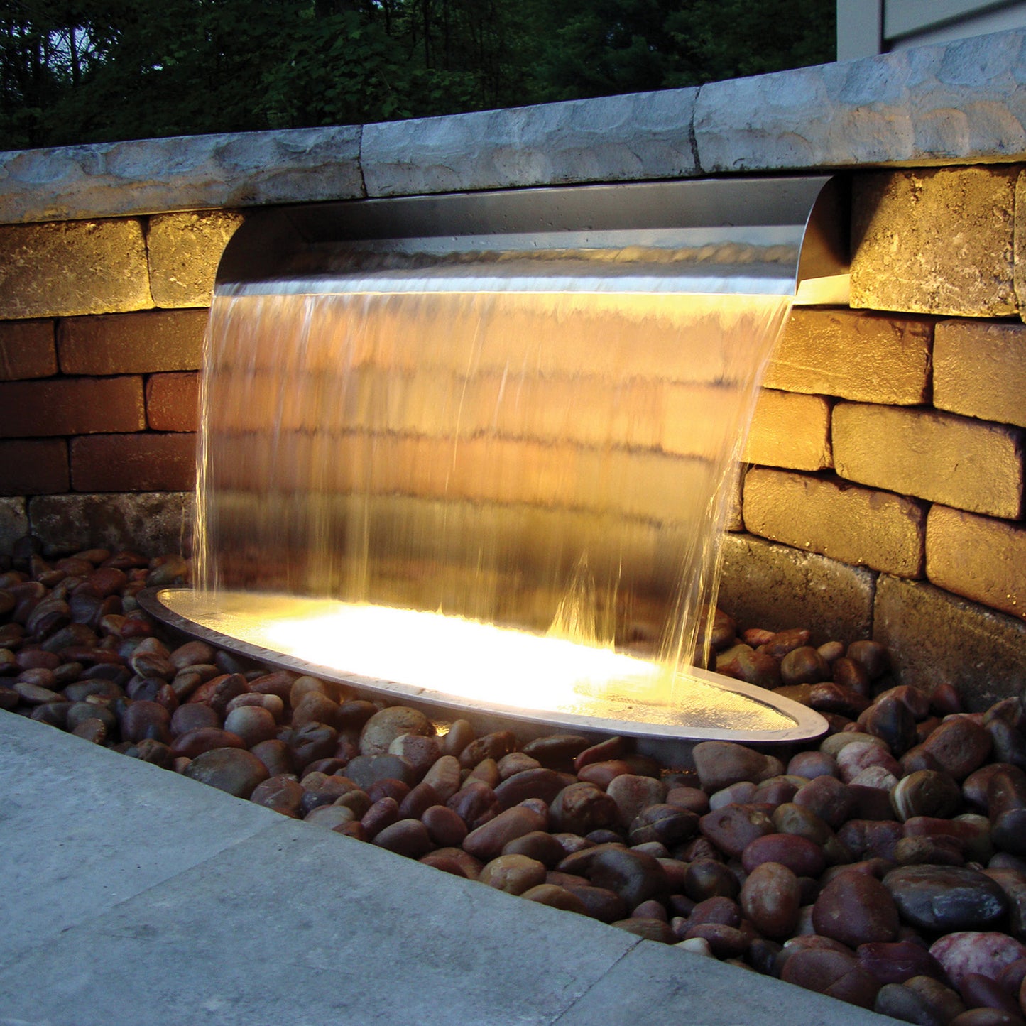 36" STAINLESS STEEL 304 SPILLWAY