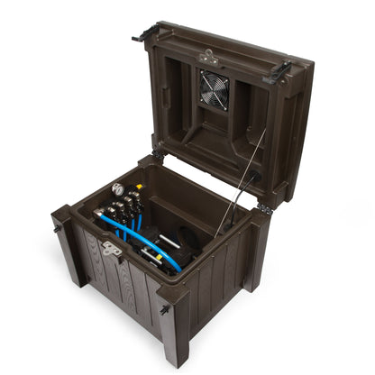 TPD AERATION CABINET - FOUR OUTLETS (NO DIFFUSERS OR AIRLINE)