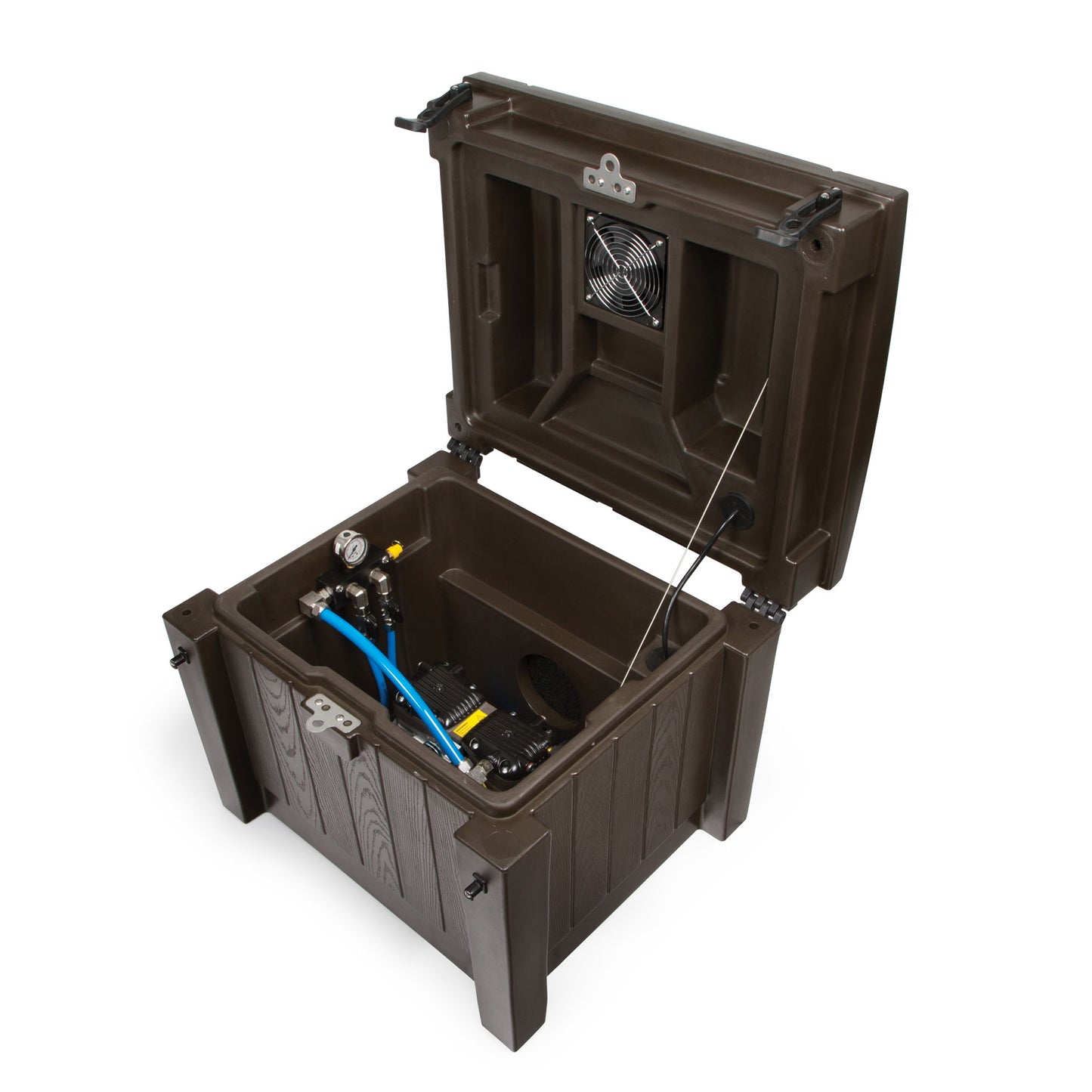 TPD AERATION CABINET - TWO OUTLETS (NO DIFFUSERS OR AIRLINE)