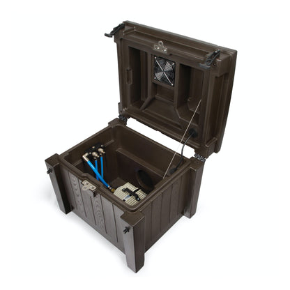 TPS AERATION CABINET - TWO OUTLETS (NO DIFFUSERS OR AIRLINE)