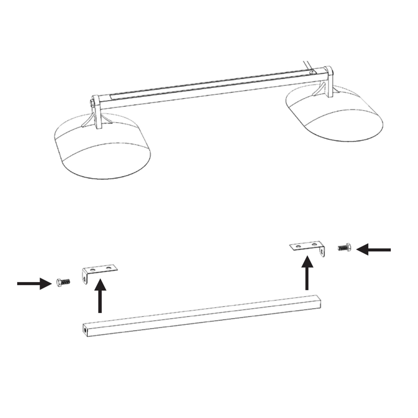 WARM WHITE BAR LIGHT - 5 WATT