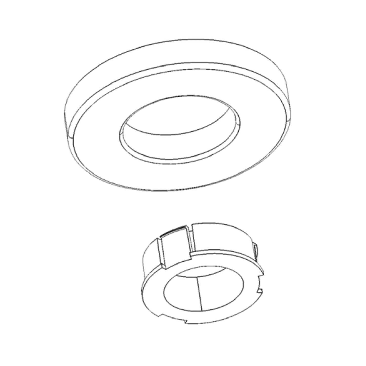 WARM WHITE RING LIGHT- 5 WATT